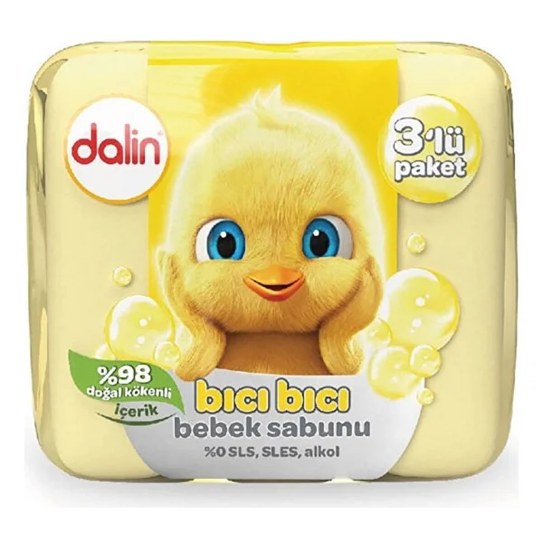 Dalin Bıcı Bıcı Bebek Sabunu 3x75 Gr 4 Adet - Görsel 2