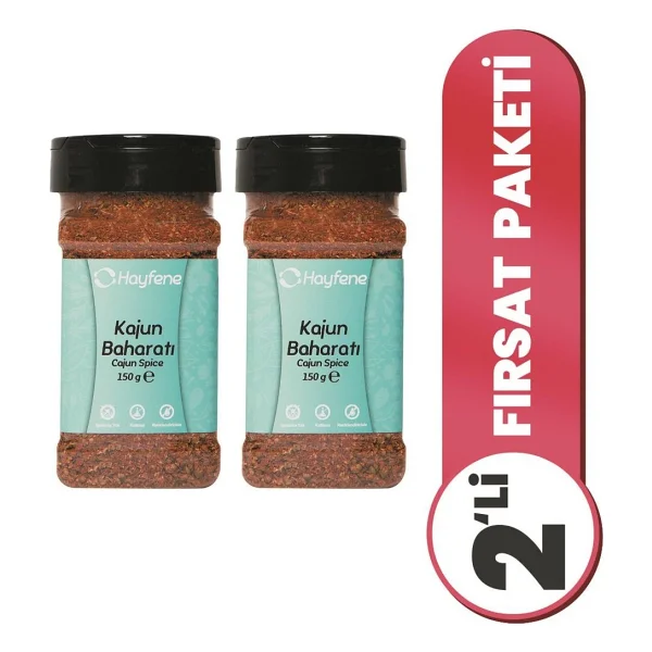 2'li Kajun Cajun Baharatı 150 G Baharat Seti - 300 Gr - Görsel 6