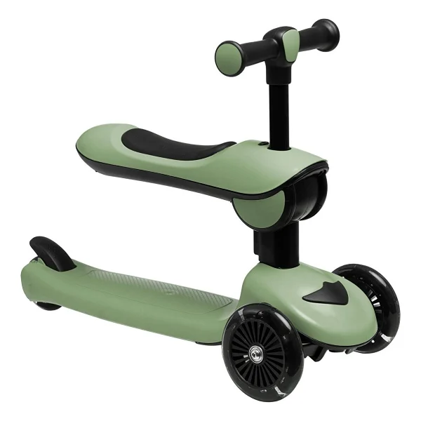 Baby&Toys Funride Işıklı 3 Tekerlekli Oturaklı Çocuk Scooter - Görsel 3
