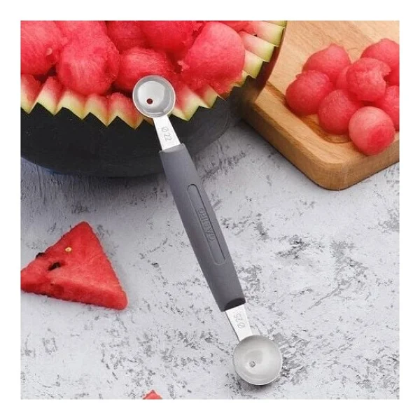 Pirge Gastro Pmg 22-25 Mm Çift Taraflı Parizyen Kaşık - Görsel 3