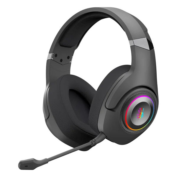 Bloody Gr270 Siyah RGB 7.1 Kablolu/Kablosuz Kulak Üstü Oyuncu Kulaklığı - Görsel 4