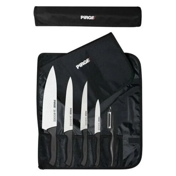 Pirge Ecco 38402 Çantalı 5 Parça Bıçak Seti - Görsel 10