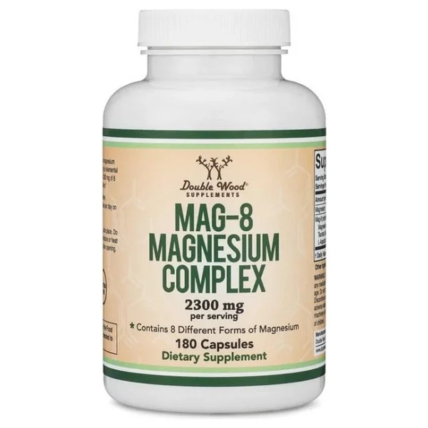 Double Wood Mag-8 Magnesium Complex 2300 Mg 180 Veg. - Aromasız - Görsel 6