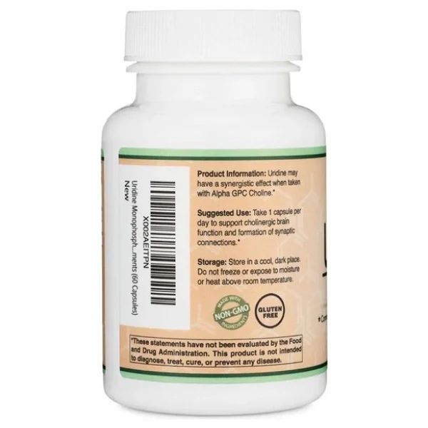 Double Wood Uridine 300 Mg 60 Kapsül - Görsel 7