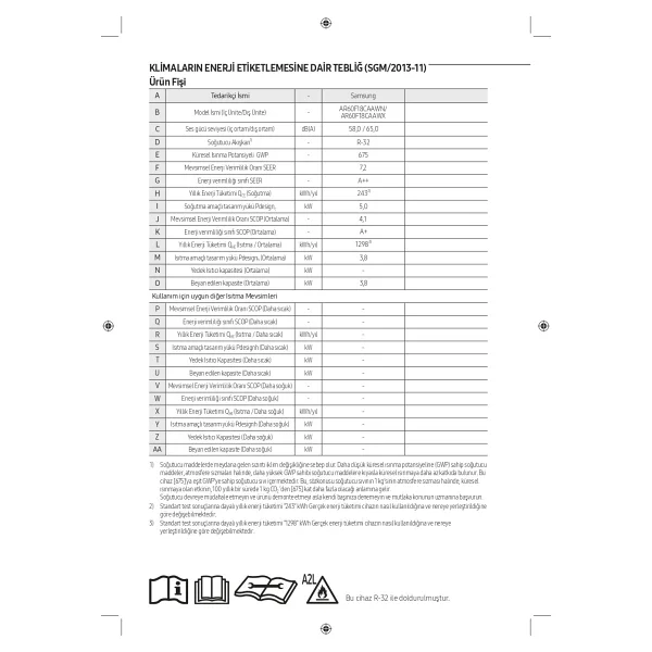Samsung Windfree Premium Plus Ar60f18caaw/Sk A++ 18000 Btu Inverter Duvar Tipi Klima - Görsel 5