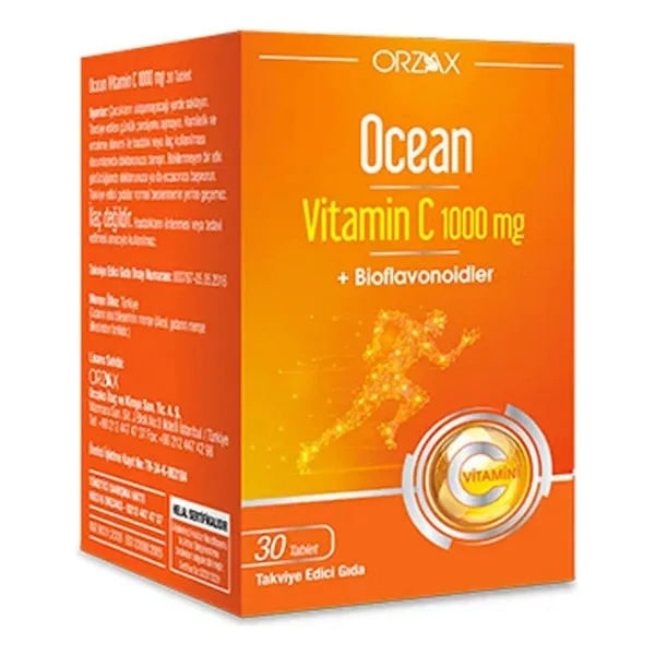 Ocean Vitamin C 1000 mg 30 Tablet 2'li - Görsel 5