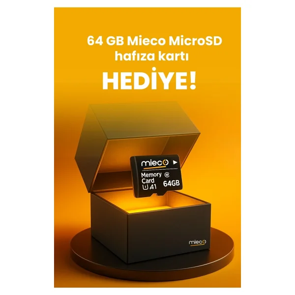 Mieco A7 Ön ve Arka Araç Kamerası Seti - Görsel 2