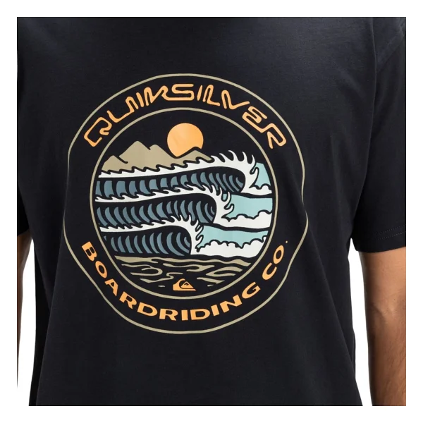 Quiksilver Ev Three Eqyzt08051 Kısa Kollu Bisiklet Yaka Erkek Tişört - Görsel 2