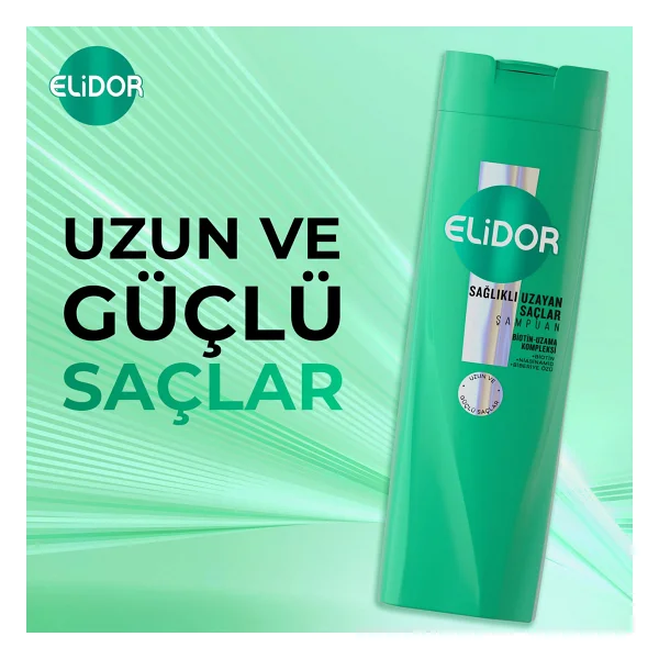 Elidor Superblend Sağlıklı Uzayan Saçlar 400 Ml Şampuan - Görsel 3