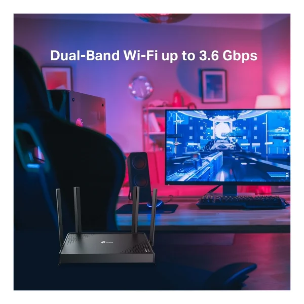 Tp-Link Archer Be220 4 Port 3600 Mbps Router - Görsel 6