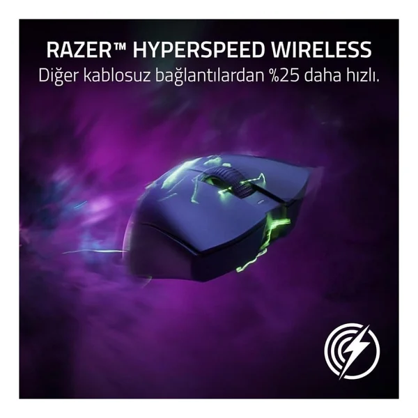 Razer Deathadder V3 Pro 8K Rz01-04630300-R3wl Şarjlı Optik Kablolu/Kablosuz Oyuncu Mouse - Görsel 4