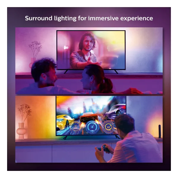 Philips Hue Play Gradient Lightstrip 55" Akıllı Şerit LED - Görsel 6