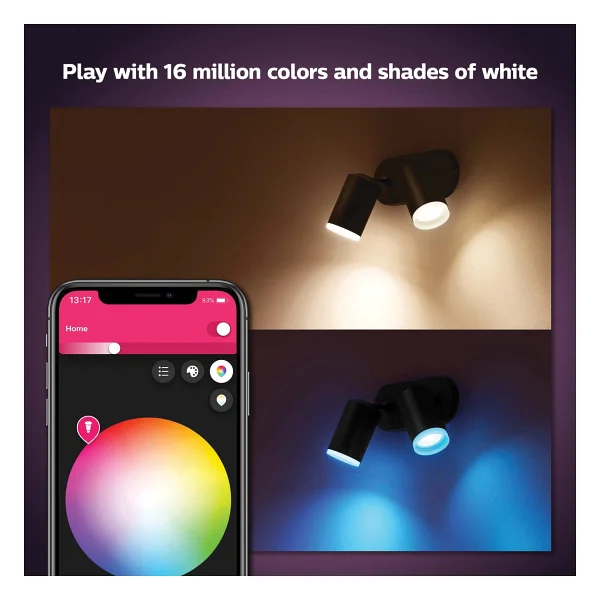 Philips Hue Fugato 8720169319271 50 W İkili Akıllı Spot - Görsel 4