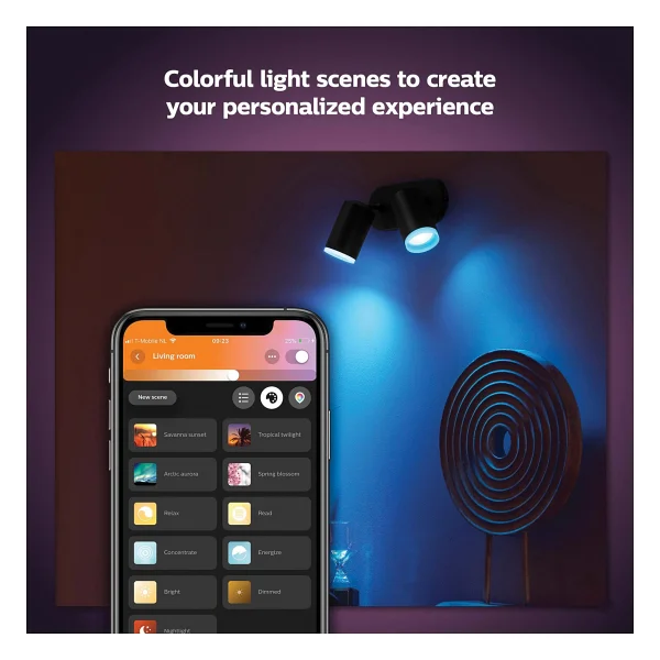 Philips Hue Fugato 8720169319271 50 W İkili Akıllı Spot - Görsel 5