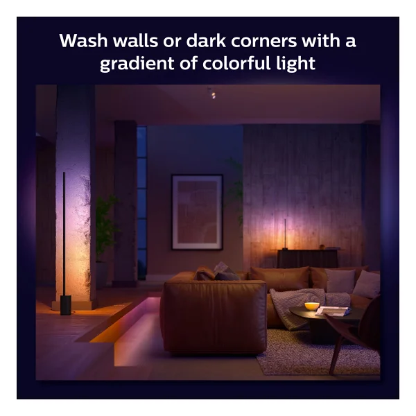 Philips Hue Gradient Signe 8718696176245 Siyah Akıllı LED Masa Lambası - Görsel 3