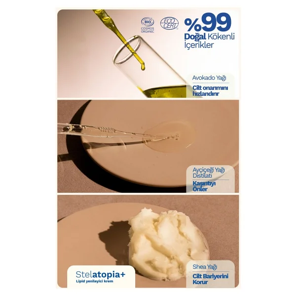 Mustela Stelatopia Lipit Krem 150 Ml 2 Adet - Görsel 5