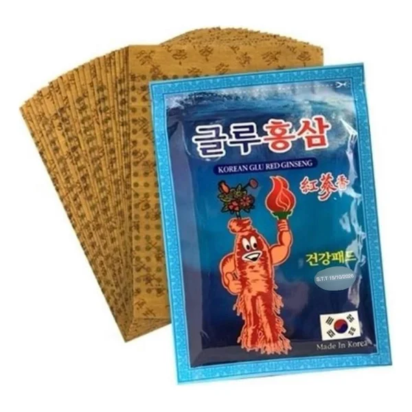 Korean Glu Red Gınseng 25'li Ağrı Bandı - Görsel 2