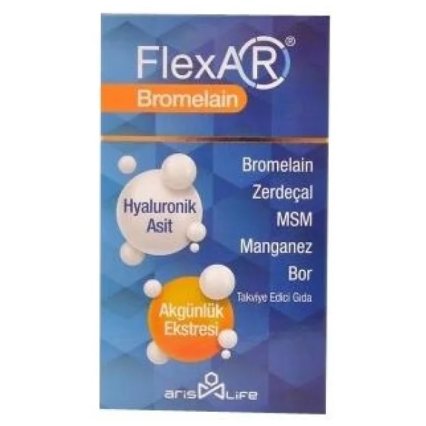 Flexar Bromelain 30 Tablet - Görsel 10