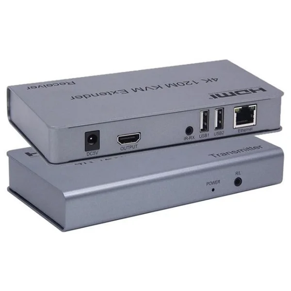 Fully H-608j Ultra HD 4K 120 Mt. Kvm Hdmı Extender (Uzatıcı) - Görsel 2