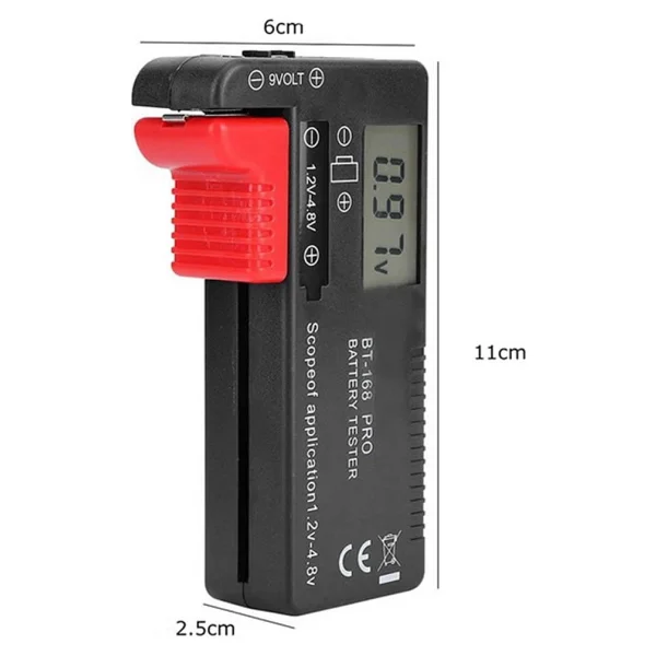 Aneng BT-168 Pro Pil Ölçüm Cihazı - Görsel 3