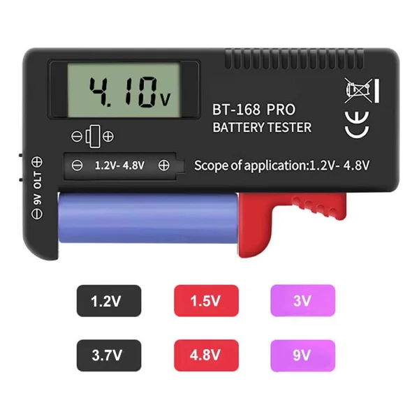 Aneng BT-168 Pro Pil Ölçüm Cihazı - Görsel 4