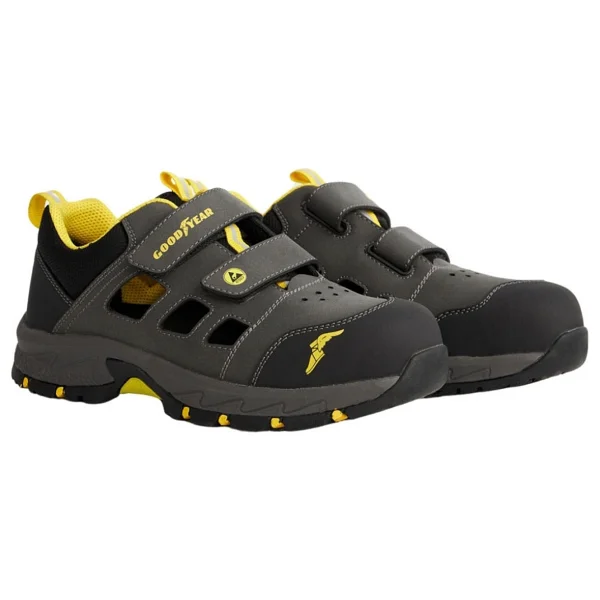 Goodyear Air Grey S1pl Esd Hro Brn Sandalet Fiberglas Burun İş Güvenliği Ayakkabısı - Görsel 9