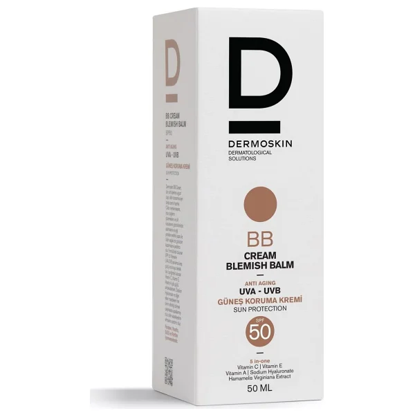 Dermoskin Bb 50 Ml 50 Faktör Renkli Güneş Kremi - Görsel 4