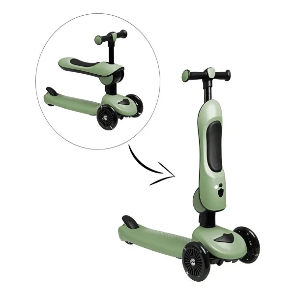 Baby&Toys Funride Işıklı 3 Tekerlekli Oturaklı Çocuk Scooter - Görsel 7