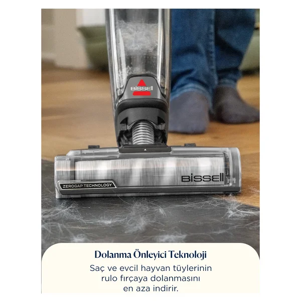 Bissell Crosswave Omniforce Edge Pro 4000n Islak Kuru Şarjlı Dikey Süpürge - Görsel 5