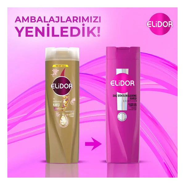 Elidor Superblend 400 Ml Saç Dökülmesine Karşı Şampuan - Görsel 6