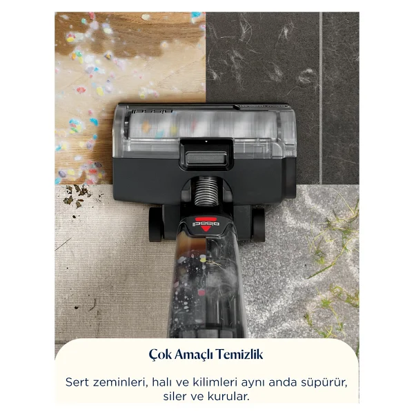 Bissell Crosswave Omniforce Edge Pro 4000n Islak Kuru Şarjlı Dikey Süpürge - Görsel 6