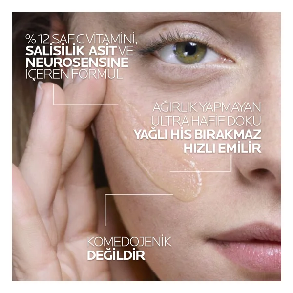 La Roche-Posay Pure Vitamin C12 Işıltı Veren Antioksidan 30 Ml C Vitamin Serum - Görsel 7