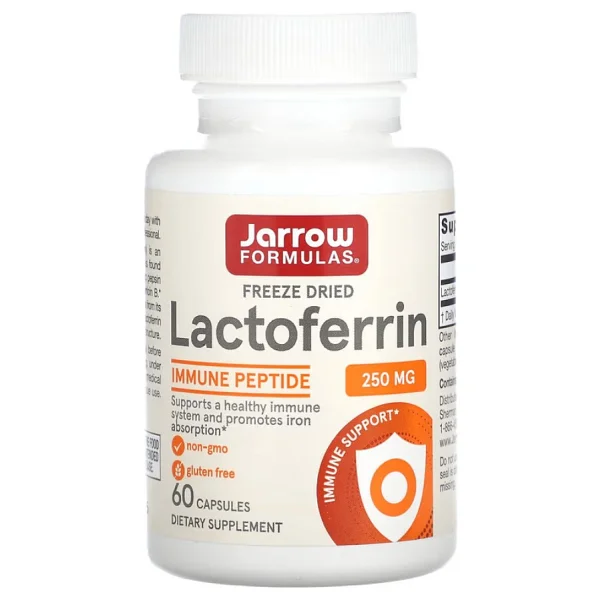 Jarrow Formulas Lactoferrin 250 mg 60 Kapsül - Görsel 2