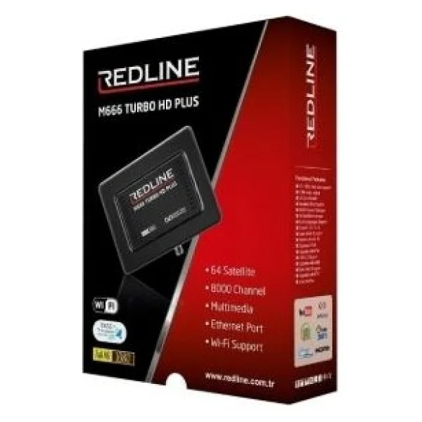 Redline M666 Turbo HD Plus Uydu Alıcısı - Görsel 4