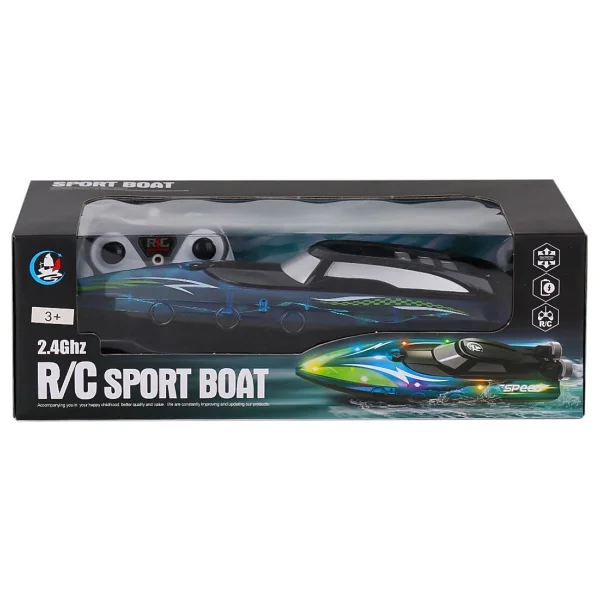 A3504-1 Kumandalı Şarjlı Spor Bot -Canem Oyuncak - Görsel 2