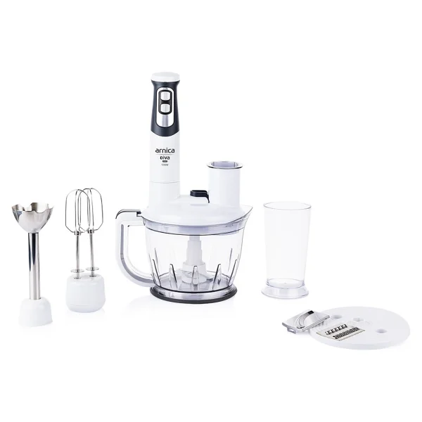 Arnica Diva Pro Gh21800 1200 W Blender Seti Beyaz - Görsel 3