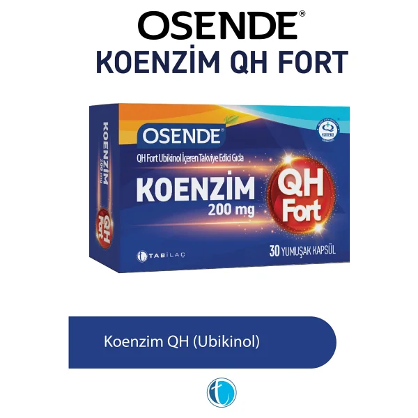 Osende Koenzim Qh Fort 30 Yumuşak Kapsül - Görsel 8