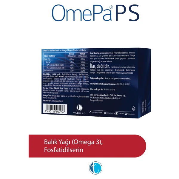 Omepa Ps 30 Yumuşak Kapsül - Görsel 2