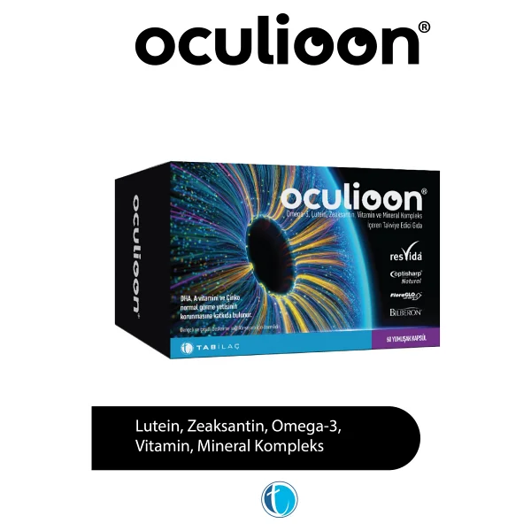 Oculioon Omega 3 Lutein Kompleks 60 Kapsül - Görsel 7