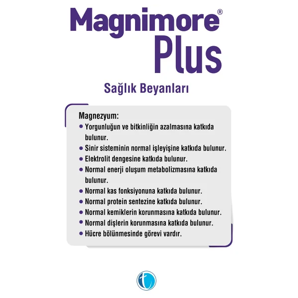 Magnimore Plus 60 Tablet - Görsel 8