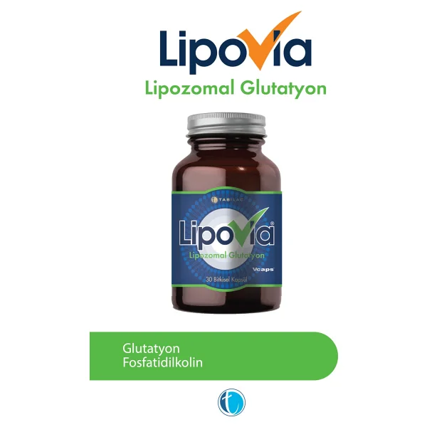Lipovia Lipozomal Glutatyon 30 Kapsül - Görsel 3