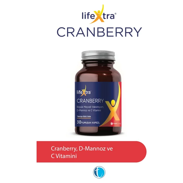 Lifextra Cranberry 30 Kapsül - Görsel 6