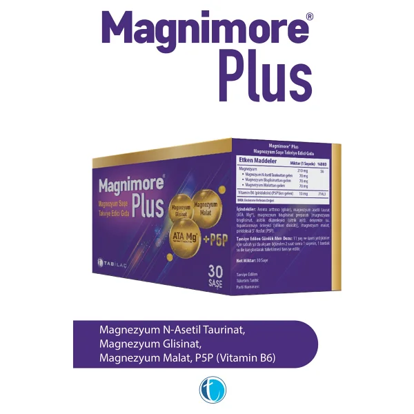 Magnimore Plus 30 Saşe - Görsel 2