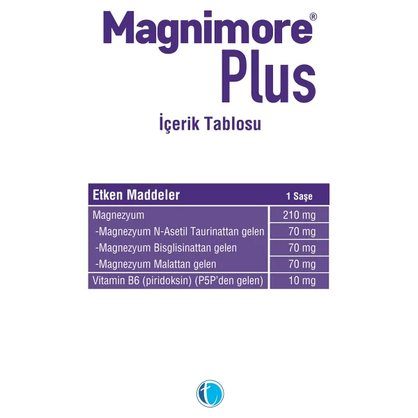 Magnimore Plus 30 Saşe - Görsel 3