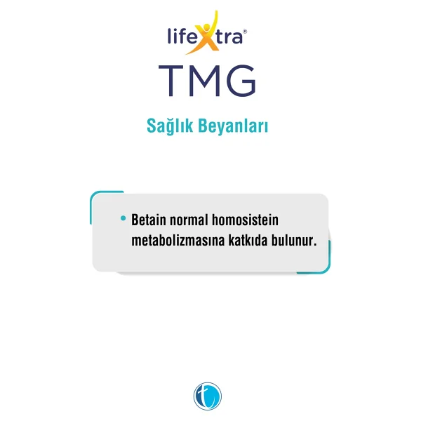 Lifextra TMG Trimetilglisin 60 Kapsül - Görsel 8
