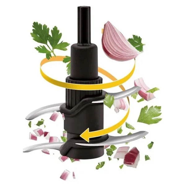 Tefal Masterchop Powelix Maxi XXL 500 W 4 Bıçaklı Doğrayıcı - Görsel 5