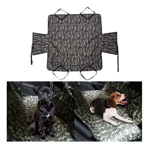 Araç İçi Arka Koltuk Köpek Örtüsü (Kamuflaj Desenli) - Görsel 2