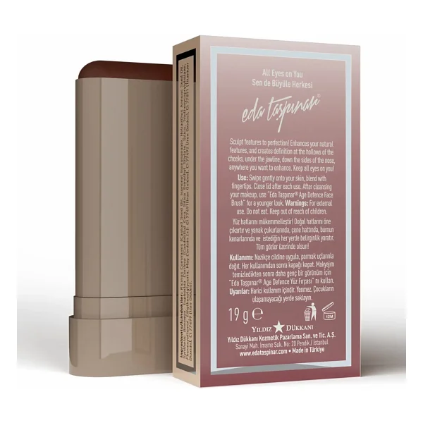 Eda Taşpınar Krem Sculpt Stick Kontür - Görsel 5