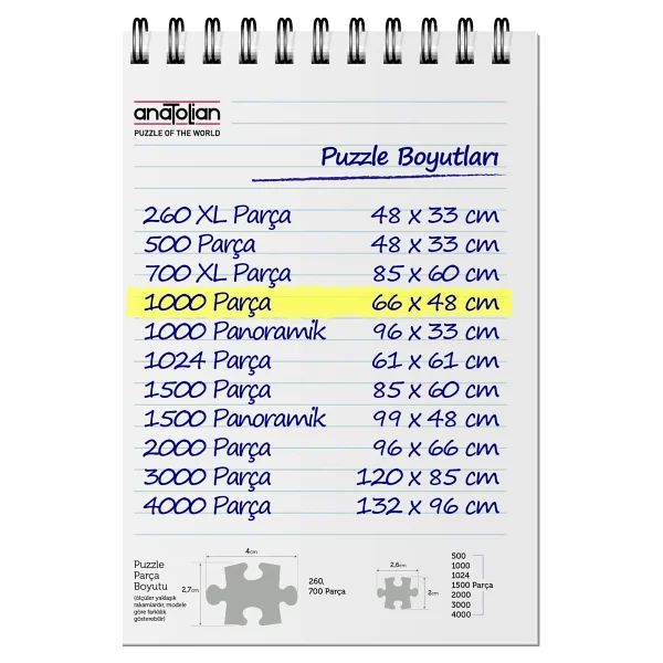 Anatolian Kıyı Merdivenleri Puzzle 1000 Parça 1088 - Görsel 4