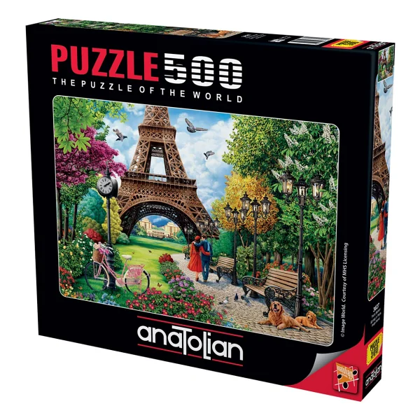 Anatolian Paris Baharı Puzzle 500 Parça 3627 - Görsel 2